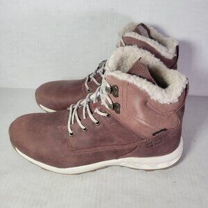 Jack Wolfskin Women Queenstown City Waterproof Leather Hiking Boots Size 7.5